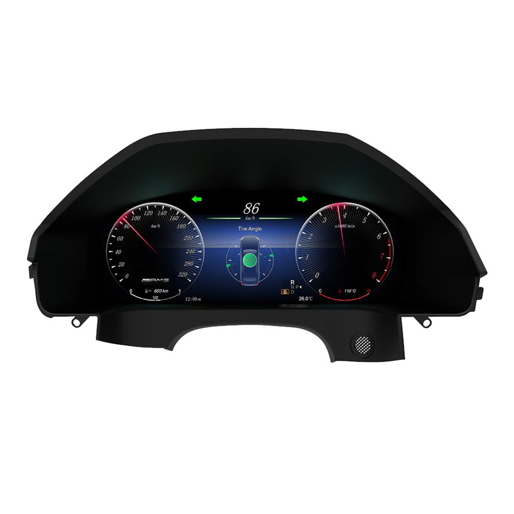 Mercedes LCD Digital Dashboard Cluster