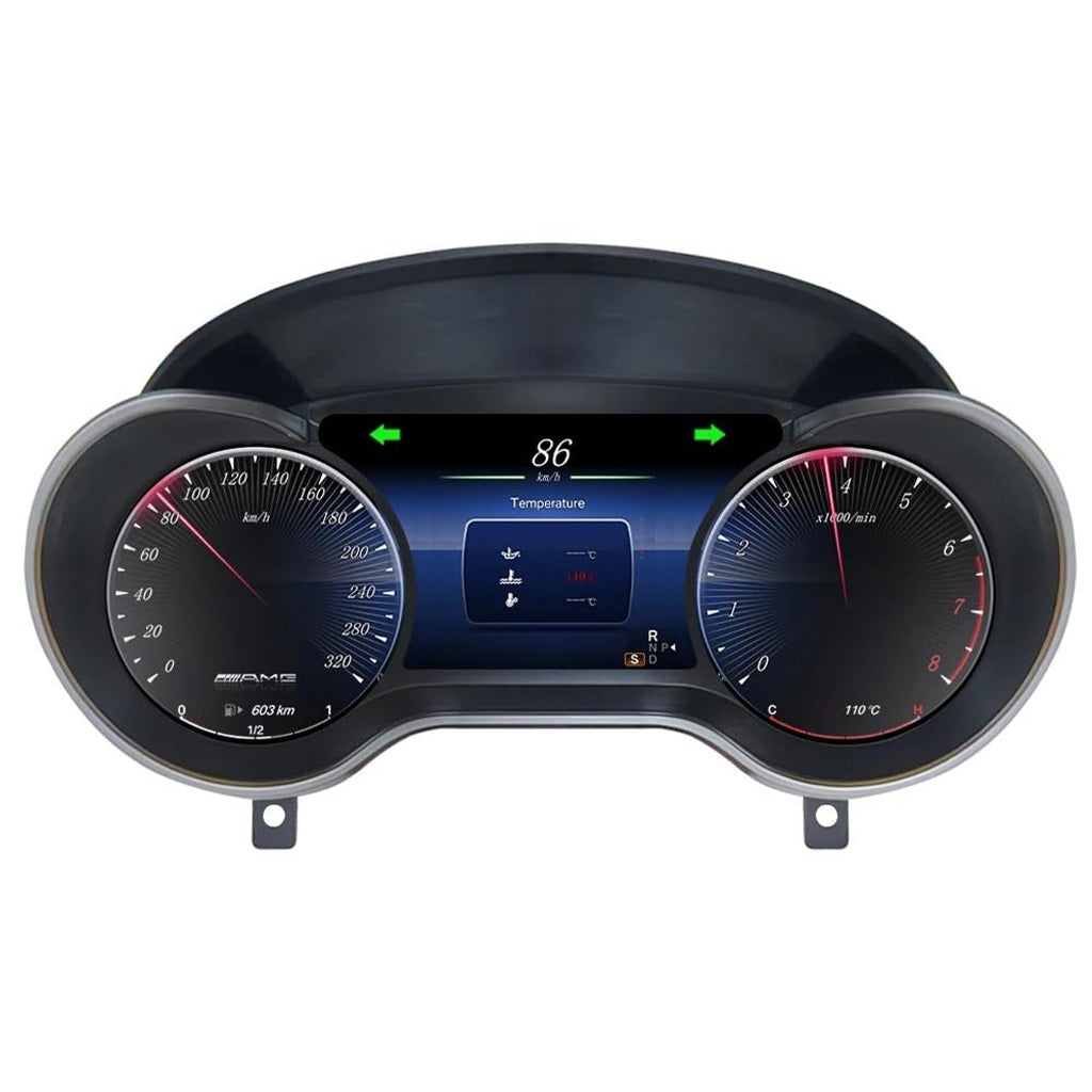 Mercedes LCD Digital Dashboard Cluster