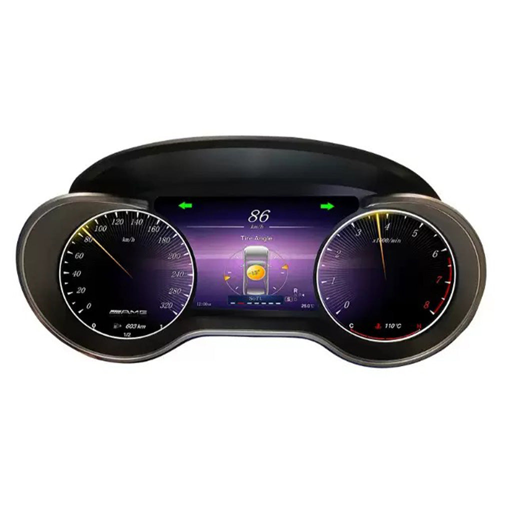 Mercedes LCD Digital Dashboard Cluster