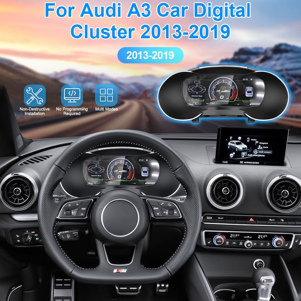 Audi LCD Digital Dashboard Cluster