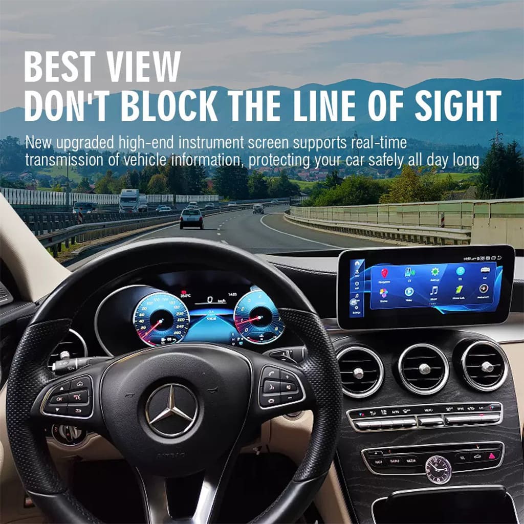 Mercedes LCD Digital Dashboard Cluster