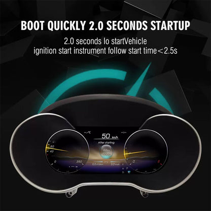 Mercedes LCD Digital Dashboard Cluster