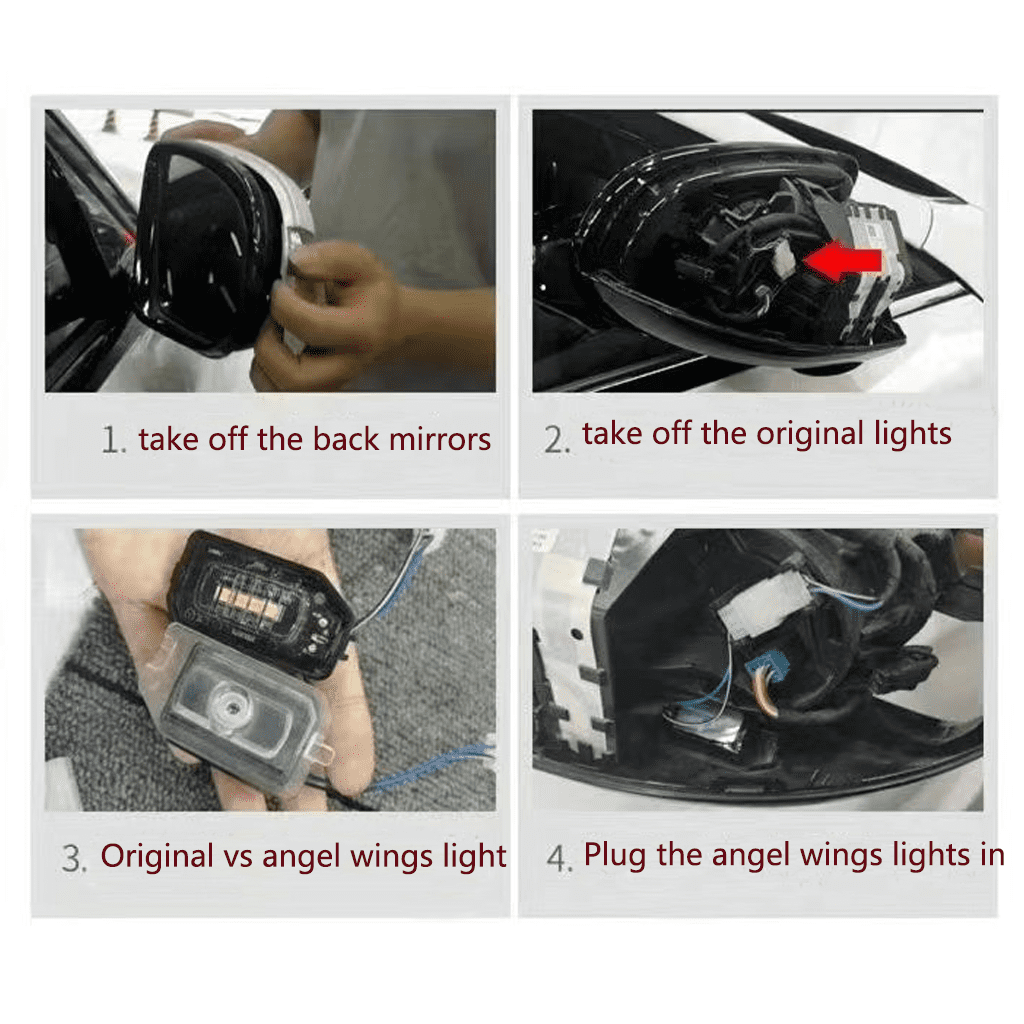 Angel Wings Puddle Lights Exclusive for Mercedes