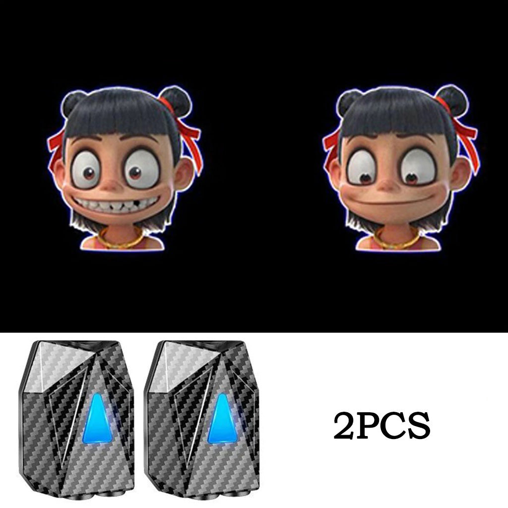 Animated Car Door Lights