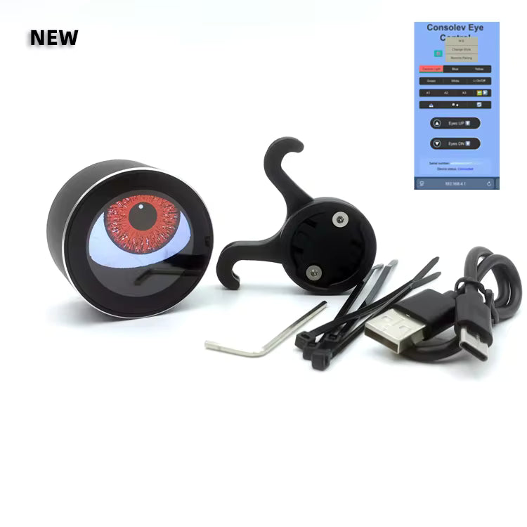 Programmable Eyes Rear Bike Lights