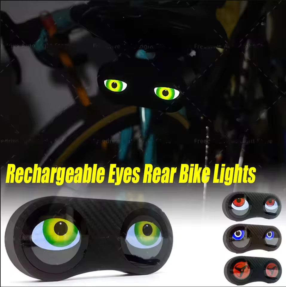 Programmable Eyes Rear Bike Lights