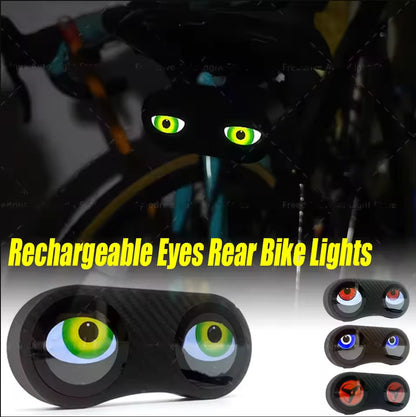 Programmable Eyes Rear Bike Lights