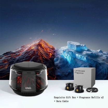 Volcano & Glacier Car Air Freshener