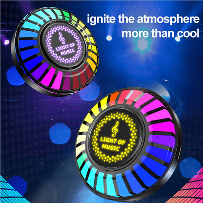 Magnetic Sound Pickup Car Ambient Light