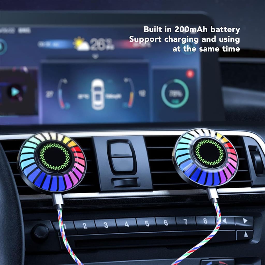 Car Sound Pickup Ambient Light Aroma Diffuser