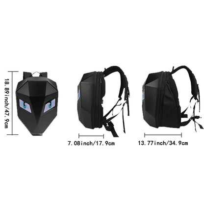 Black LED Knight Backpack