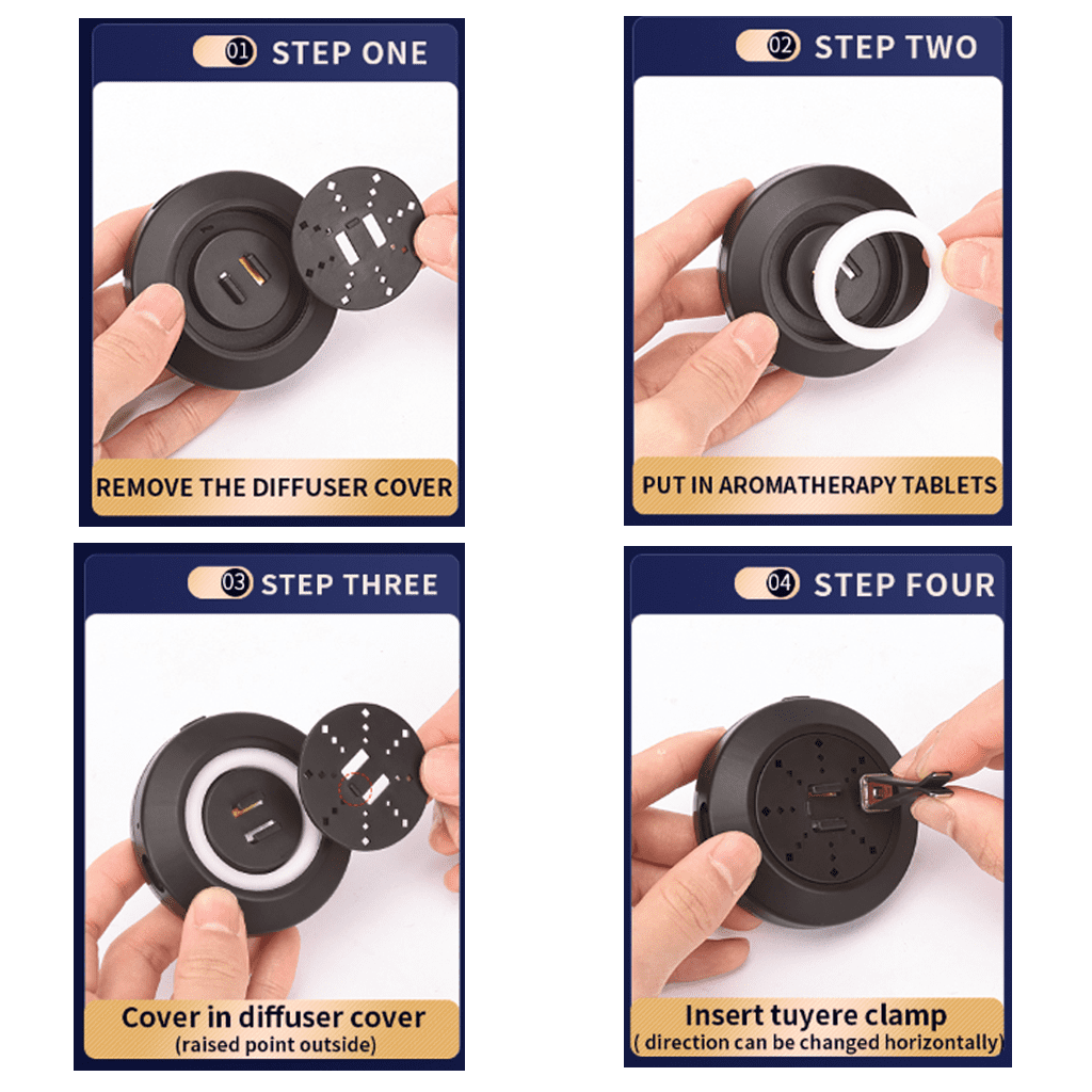 Car Sound Pickup Ambient Light Aroma Diffuser