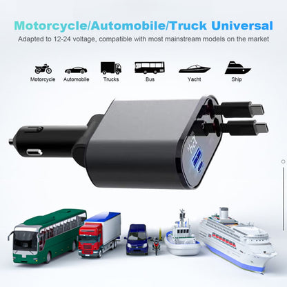 Retractable Fast Car Charger
