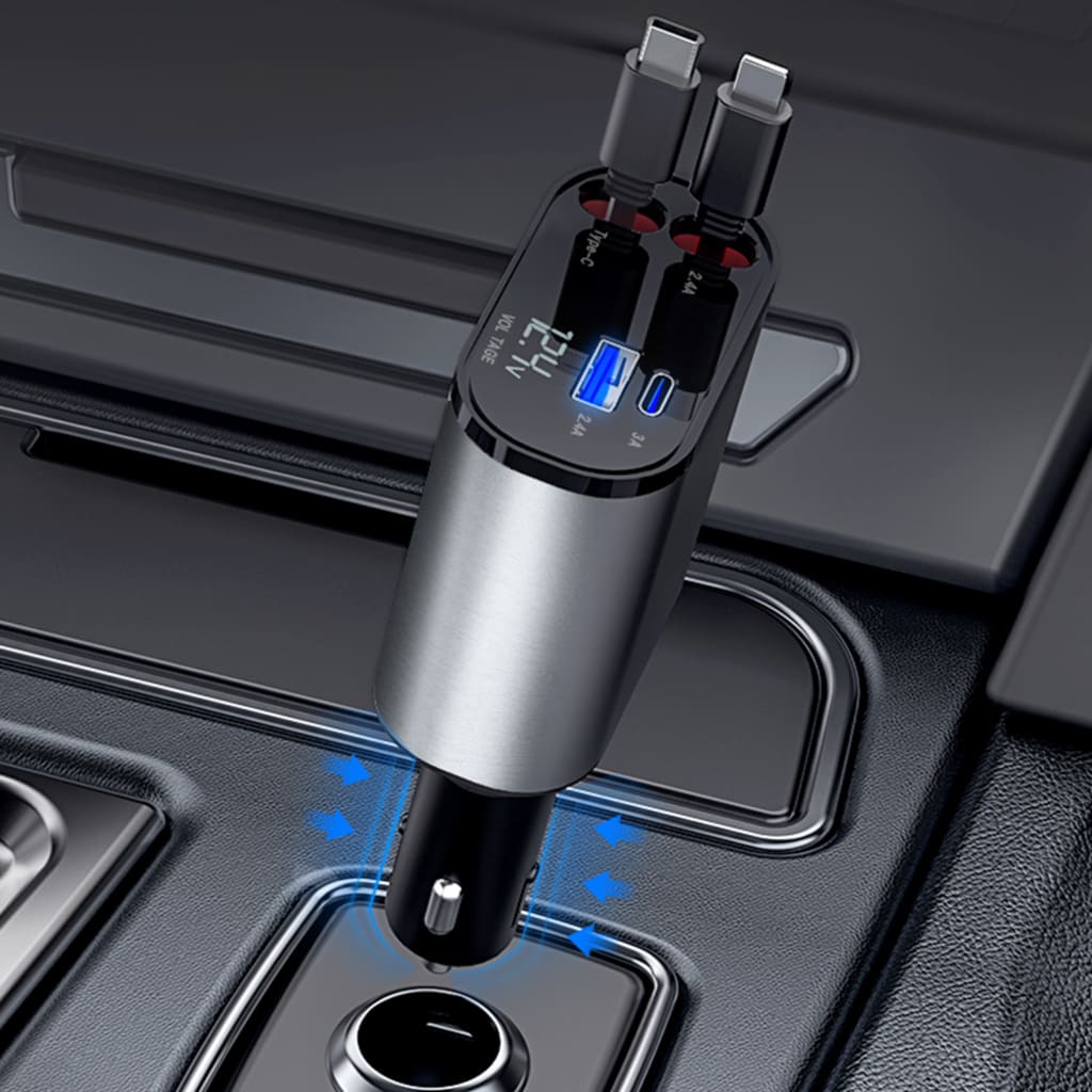 Retractable Fast Car Charger
