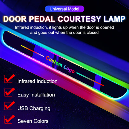 Custom Car Door Sill Lights