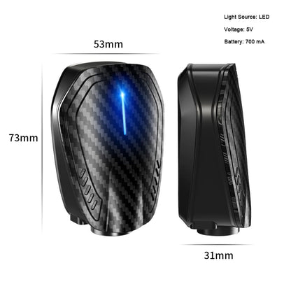 Chargable Rotatable Car Door LOGO Projector