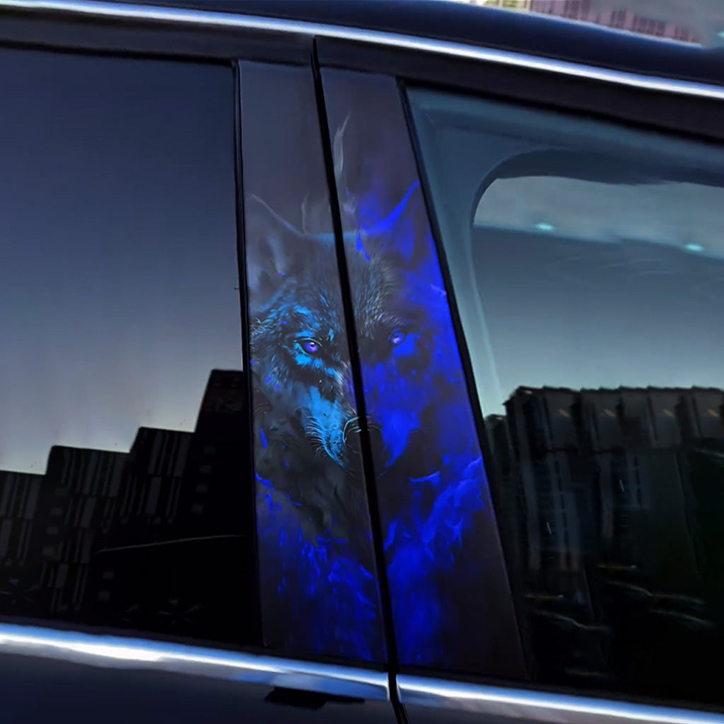 Wolf Car Door Stickers