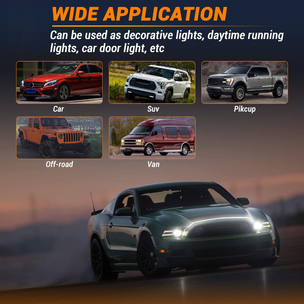 Car Hood Light Strip
