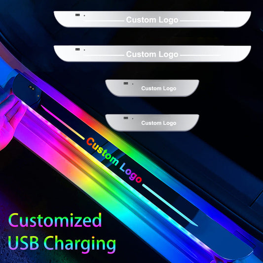 Custom Car Door Sill Lights