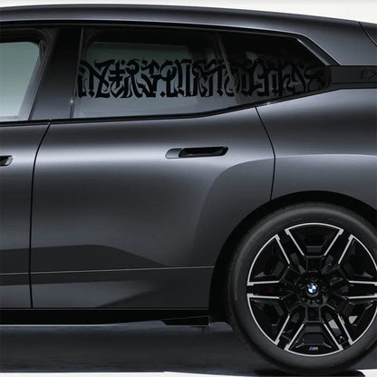 Gothic Windshield Decal