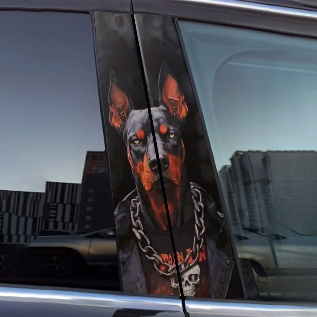 Dog Car Door Stickers