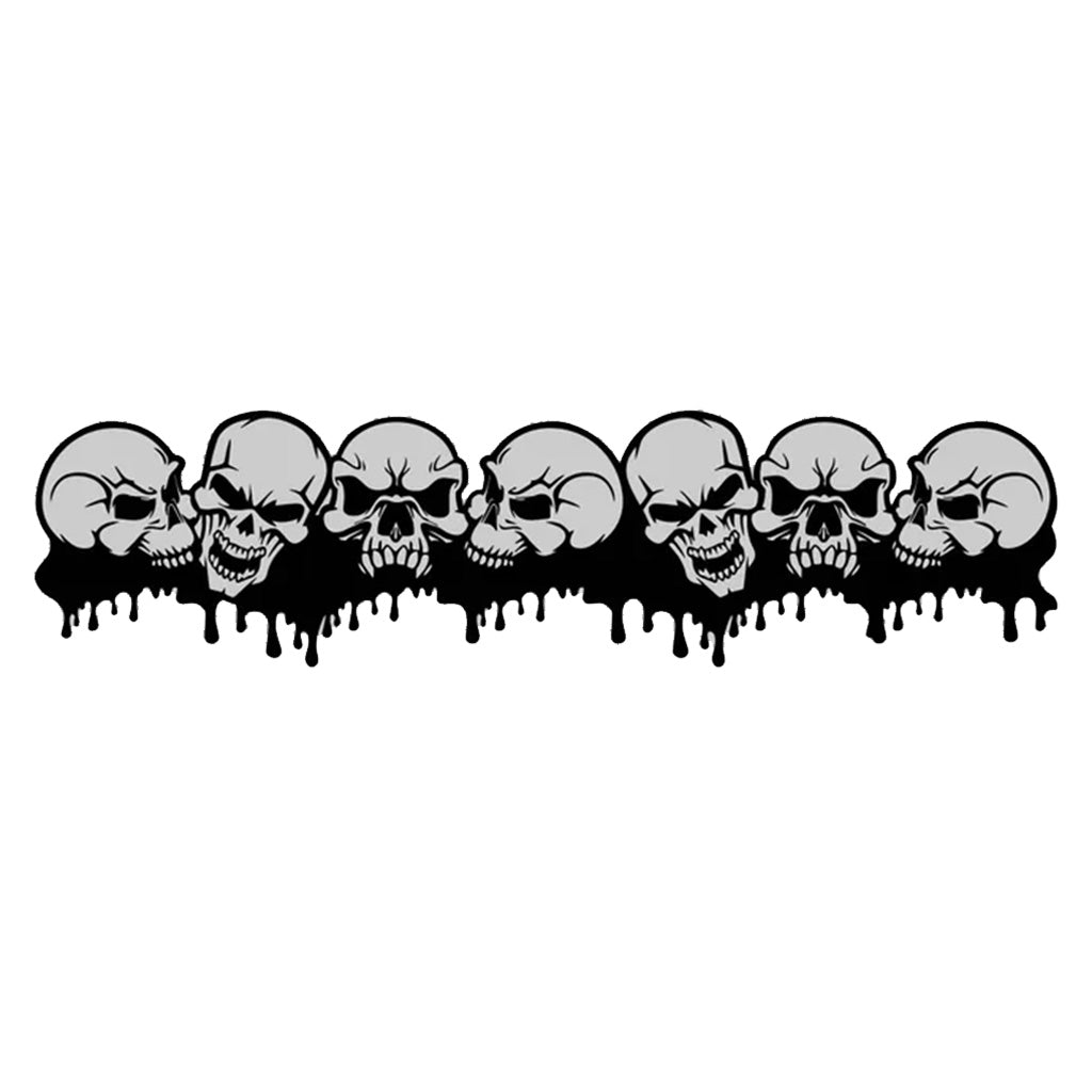 Skull Car Window Decals