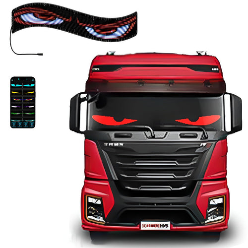 High Brightness Devil Eyes Light with PU Leather Cover