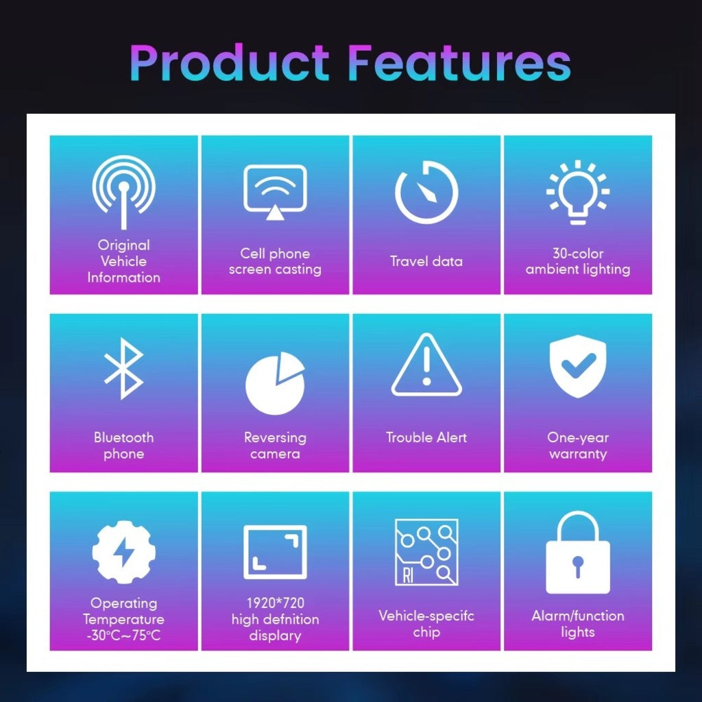 VW LCD Digital Dashboard Cluster