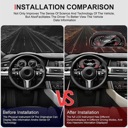 BMW LCD Digital Dashboard Cluster