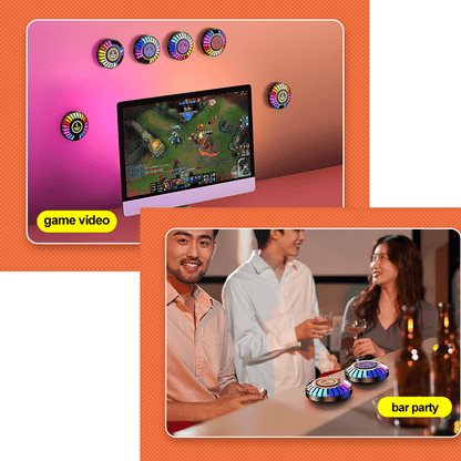 Magnetic Sound Pickup Car Ambient Light