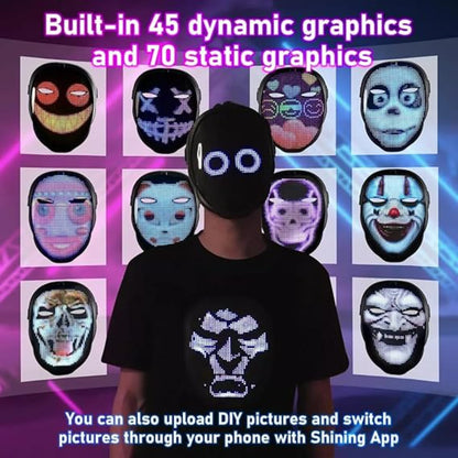 Programmable LED Mask