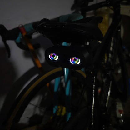 Programmable Pair Eyes Rear Bike Lights