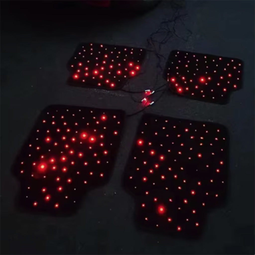 LED Starry Car Floor Mat