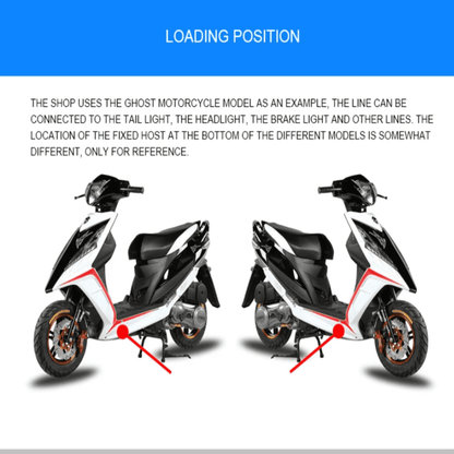 Long Strip Motorcycle LED Light