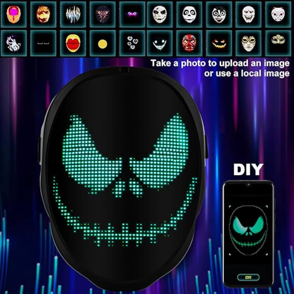 Programmable LED Mask