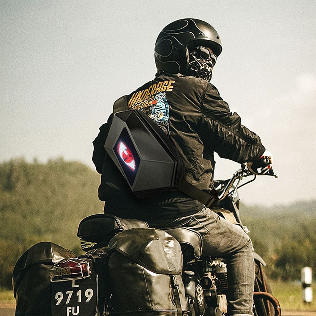 Hardshell LED Sling Bag