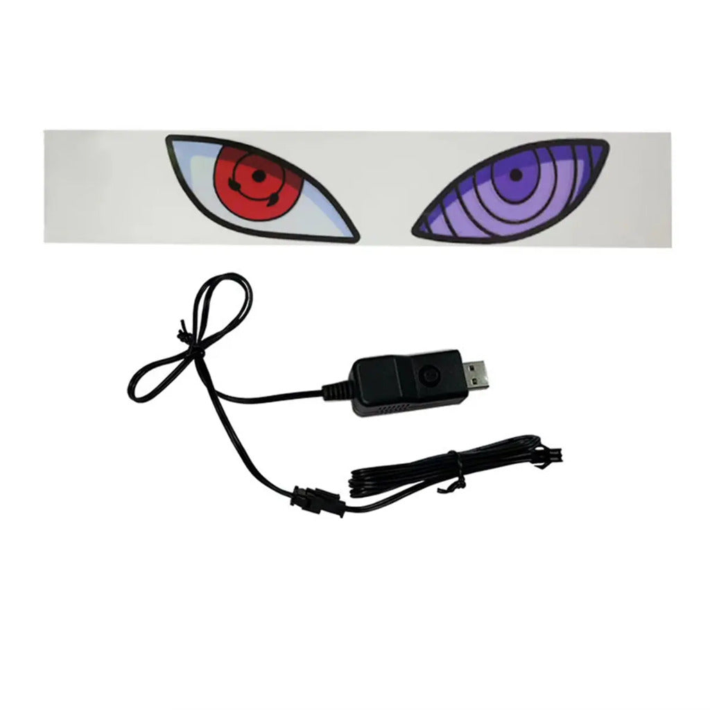 Crystal Eyes Led Car Sticker