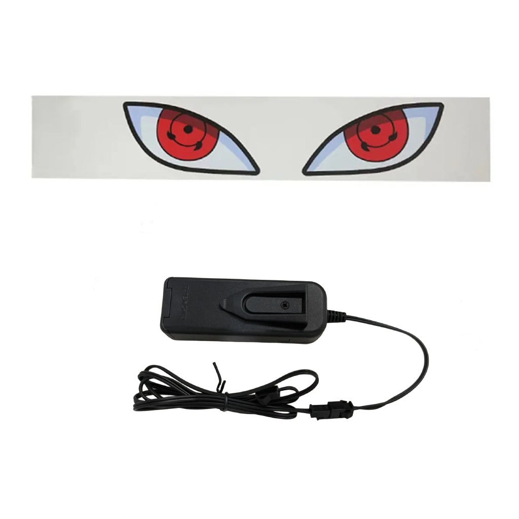 Crystal Eyes Led Car Sticker