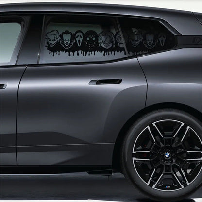 Horror Icons Car Decal