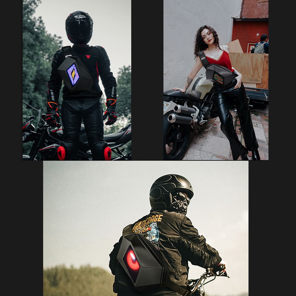 Hardshell LED Sling Bag